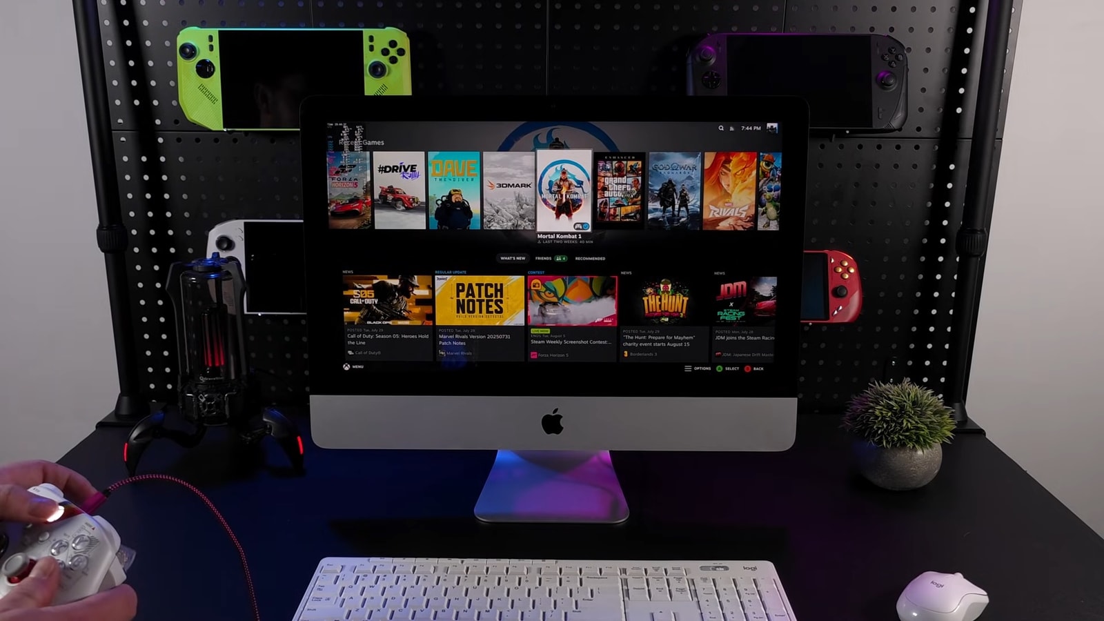 Stary iMac za grosze zmieniony w konsolę do gier. Wszystko dzięki SteamOS