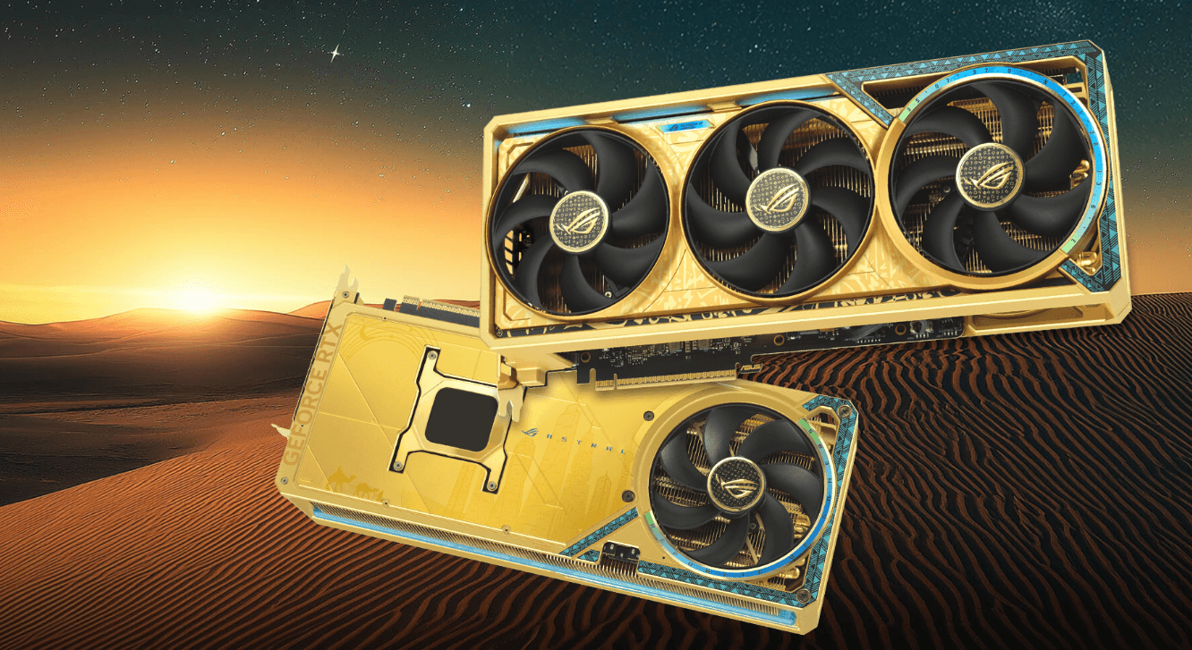 ASUS ROG Astral RTX 5090 i RTX 5080 w limitowanej edycji Dhahab 