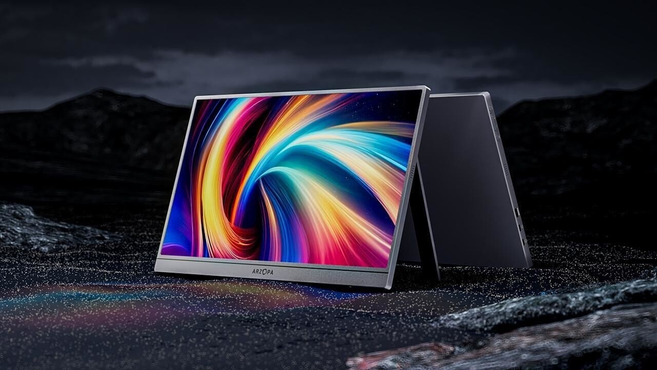 Przenośny monitor 16,1 cala Arzopa Z3FC z płynnością 180 Hz w atrakcyjnej cenie 