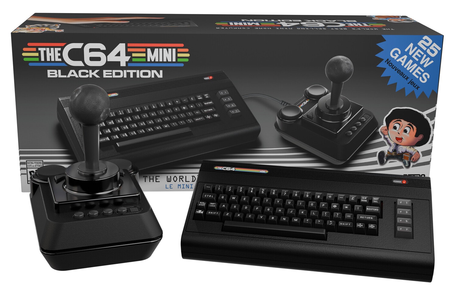 Wspominasz z łezką w oku Commodore 64 – THEC64 Mini Black Edition, jest właśnie dla Ciebie 