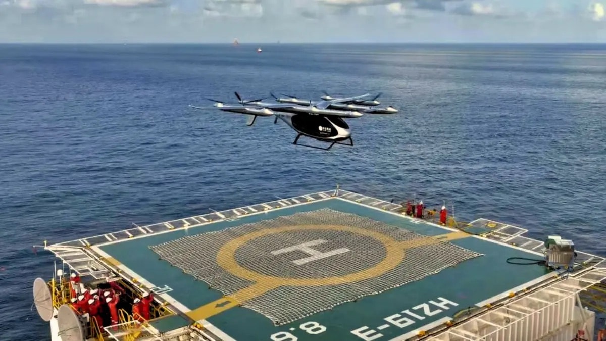 Chińczycy zrewolucjonizowali morską logistykę. Ich latający gigant pokonał 150 km w mniej niż godzinę