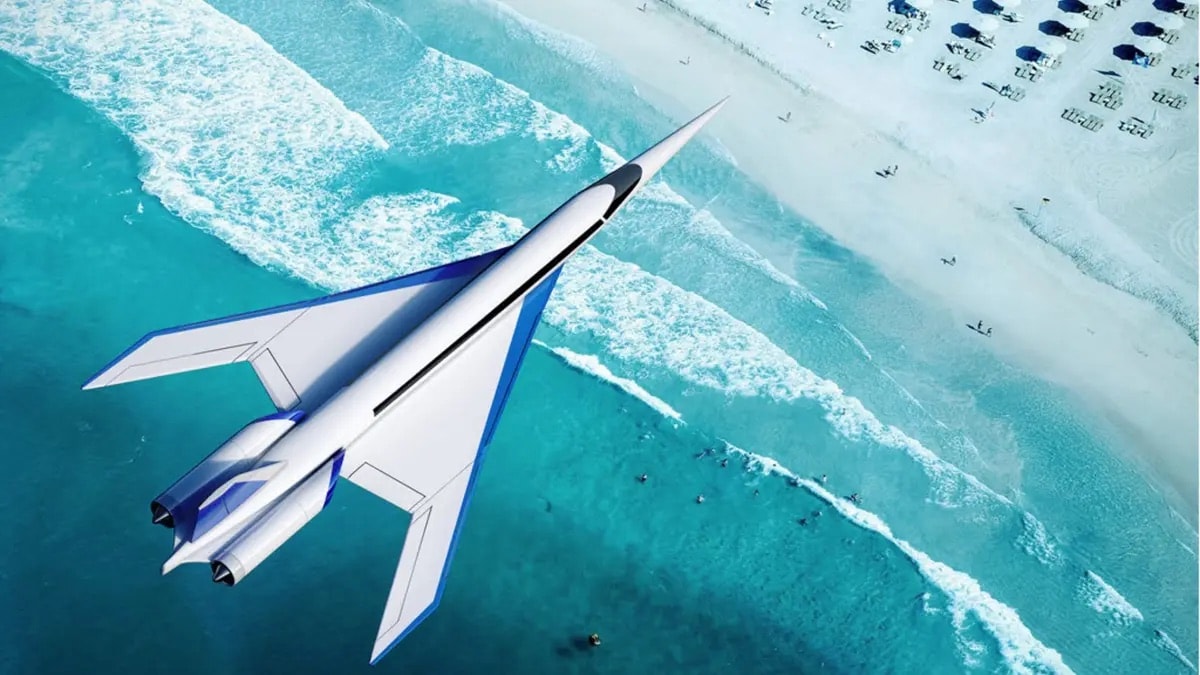 Istna magia. Cichy naddźwiękowy samolot dostarczy cię w 4 godziny z Nowego Jorku do Paryża