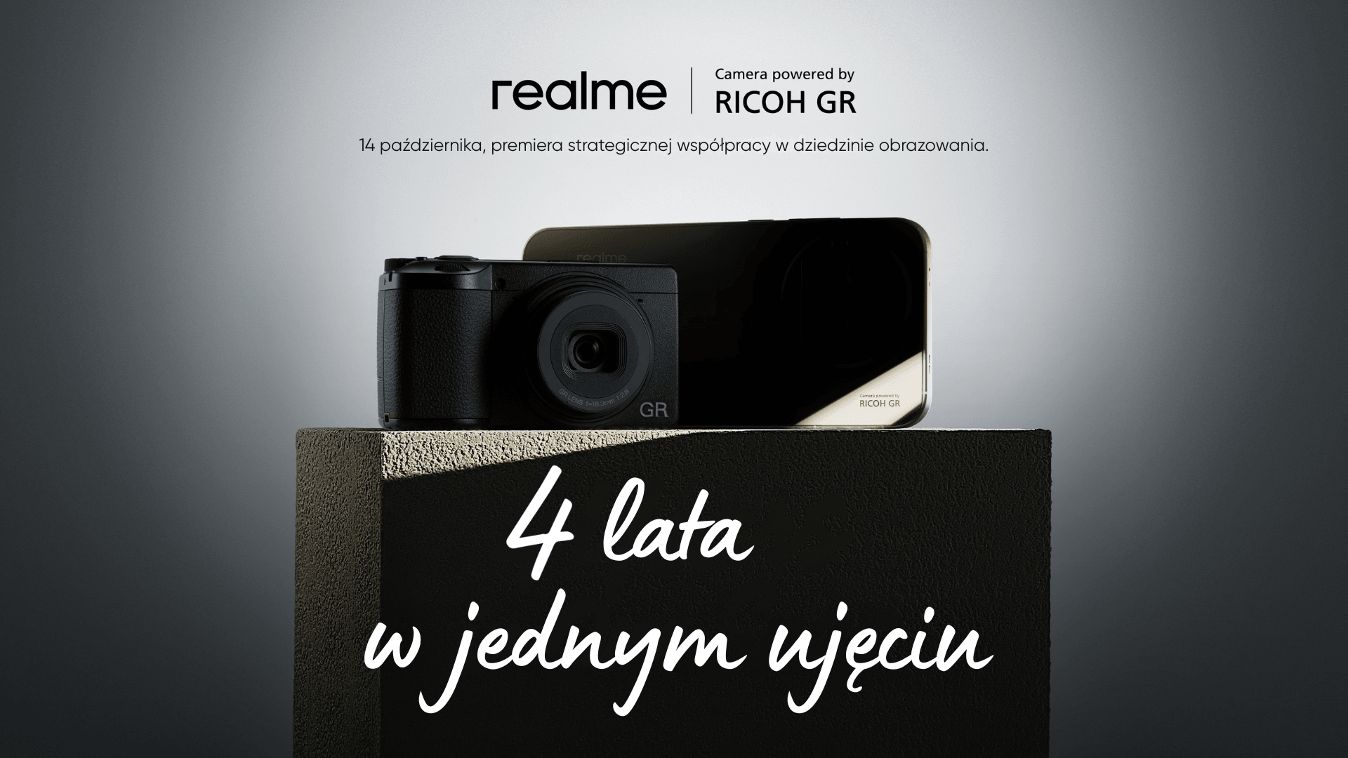 Realme i Ricoh GR w jednym stali domu. Będzie  wspólne poszukiwanie autentycznej fotografii mobilnej
