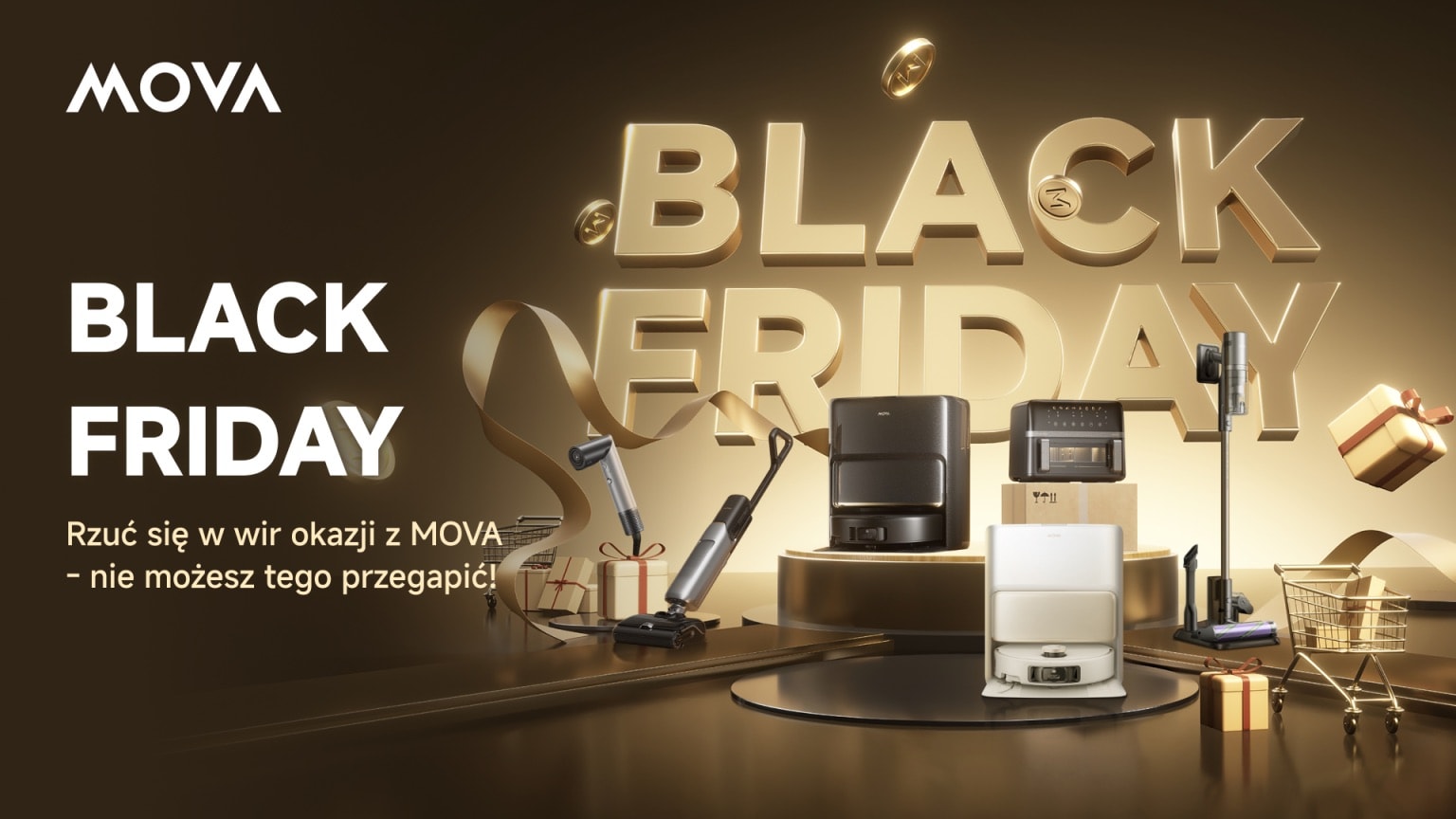 MOVA na Black Weeks: jak dobrać robota do mieszkania, domu i… sierści?