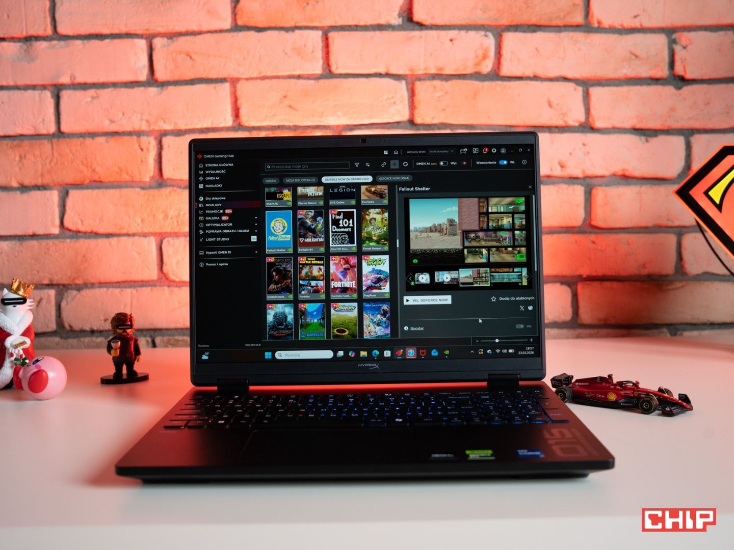 Odkryj gry na nowo. Laptop HyperX OMEN 15 z NVIDIA GeForce RTX 50 to gwarancja dobrej zabawy