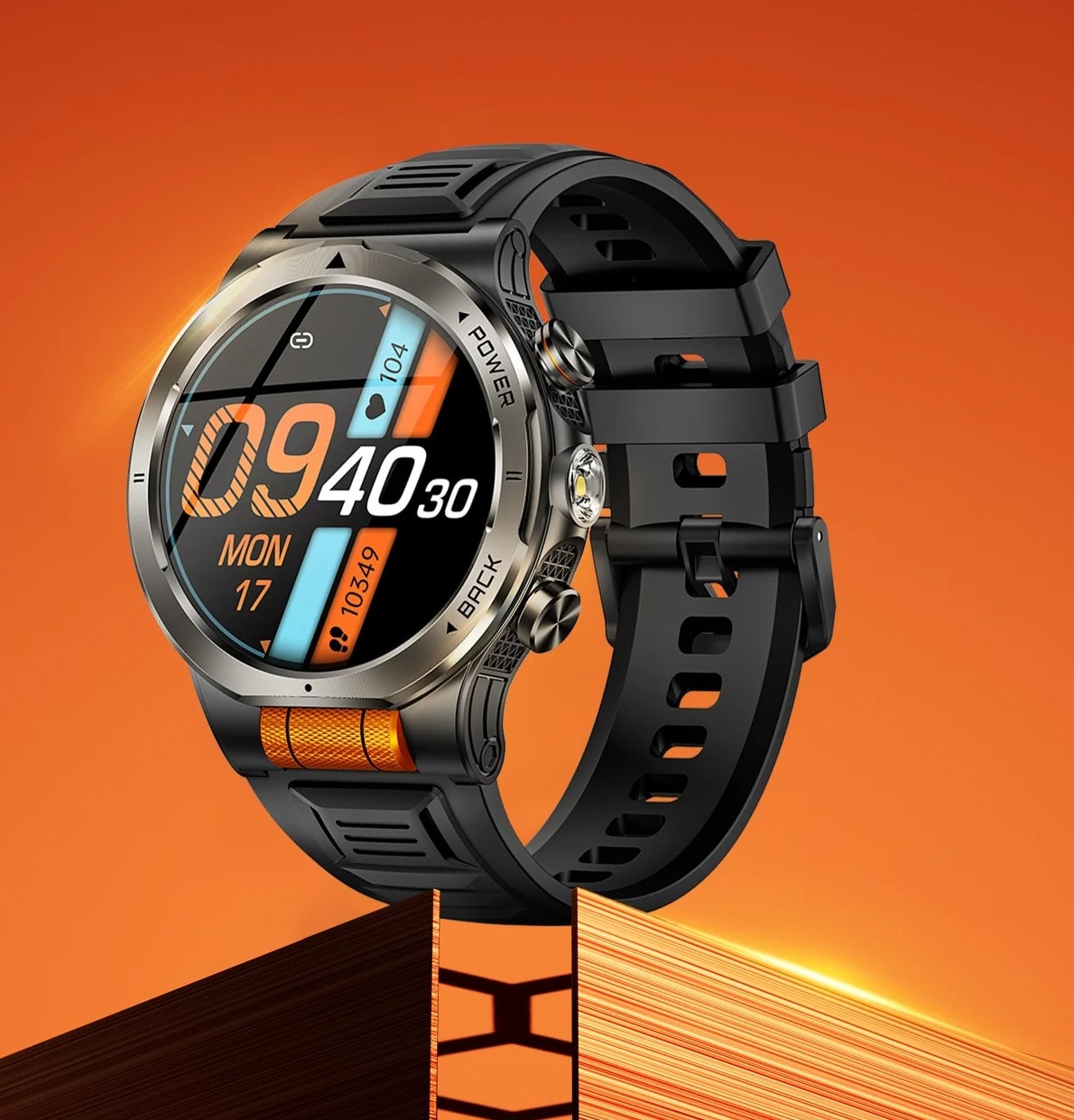 Smartwatch z potężną baterią, latarką i… dziwnym walcem. Rogbid SpinX zaskakuje