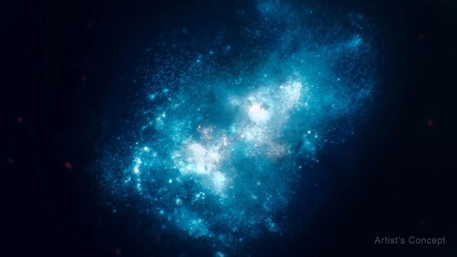 Hubble dostrzegł światło z galaktyki, która miała być niewidoczna. Kosmiczne cuda płatają astronomom figla