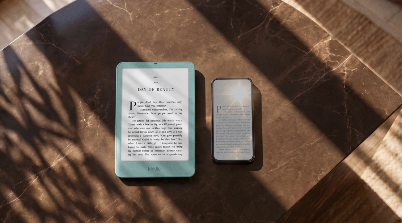 Cyfrowy detoks w wielkim stylu. Amazon odświeża całą rodzinę czytników Kindle