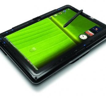 Tablet PC w pozycji tabletu