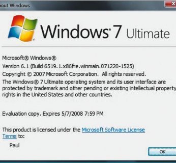 W Internecie pojawiają się już pierwsze zrzuty ekranu następcy systemu Vista – Windows 7 – oraz pierwsze wersje beta. Wersje te są prawdziwe, co można wywnioskować m.in. na podstawie kilku nowych zintegrowanych funkcji.