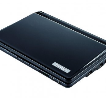 Notebook ma wymiary kartki A4 z jasnym ekranem o przekątnej 8,9 cala, rozdzielczości 1024 x 600 i masie ok. 1 kg