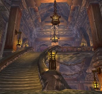 Silnik graficzny World of Warcraft to nieznacznie zmodyfikowany engine Warcrafta III, co nie przeszkadza mu w generowaniu przepięknych krain