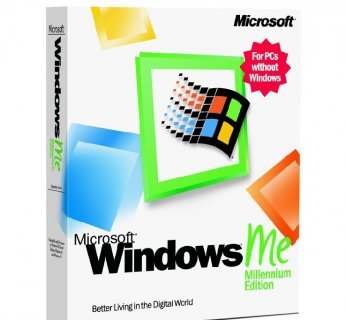 Windows Me (14-09-2000), cena: 150 USD, procesor: Pentium/150 MHz, pamięć: 32 MB