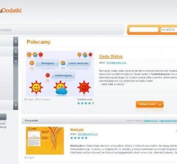 WWW.gadudodatki.pl gromadzi setki skórek oraz dodatków do komunikatora
