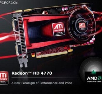 Zegary karty Radeon HD 4770 ustawiono na 750 i 3200 MHz odpowiednio dla GPU i pamięci