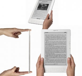 Urządzenie Amazon Kindle DX waży zaledwie 535 gramów