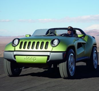 Koncept Jeepa Renegade - nadwozie stworzone z myślą o otwartym aucie terenowym napędzanym silnikiem elektrycznym oraz diesla.