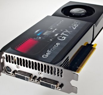 Nvidia GeForce GTX 285 Na zwykłej karcie graficznej wykonywanie operacji GPGPU również jest możliwe.
