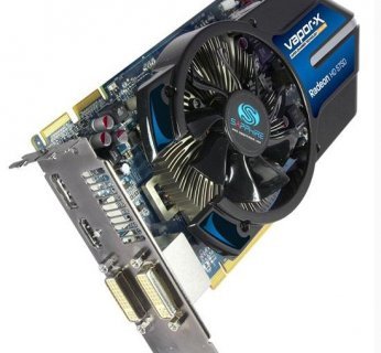 Karta graficzna Radeon HD 5750 z system chłodzenia robionym na zamówienie