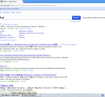 CHIP.pl w nowej wyszukiwarce Google