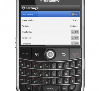 Opera Mini 6 dla systemu BlackBerry OS