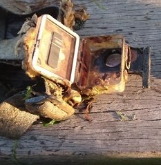 Kamera GoPro przeleżała rok na dnie morza