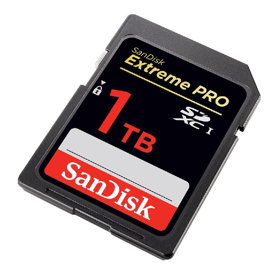 Sandisk zaprezentował pierwszą kartę SD o pojemności 1TB
