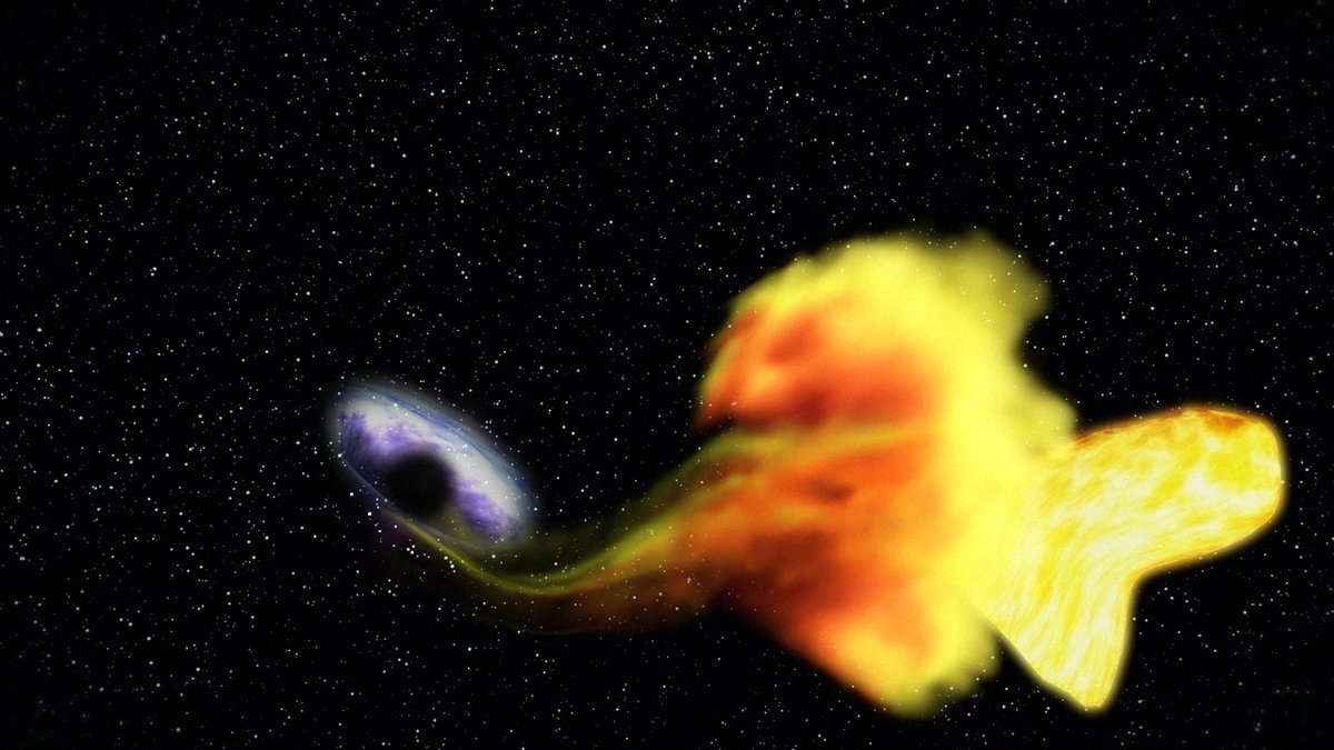 Po raz pierwszy zaobserwowano jak supermasywna czarna dziura pożera gwiazdę