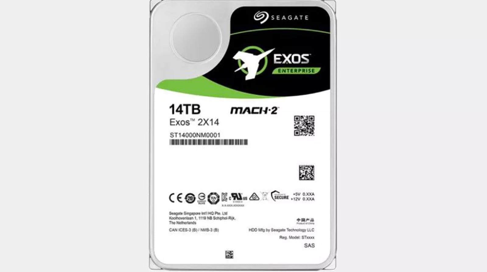 Najwydajniejszy dysk HDD, Seagate Mach.2 Exos 2X14