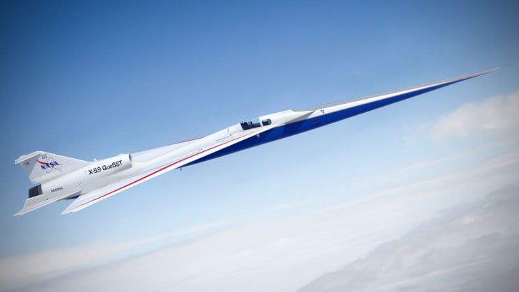 Naddźwiękowy samolot NASA X-59 QueSST nabiera kształtów, NASA X-59 QueSST nabiera kształtów, NASA X-59 QueSST