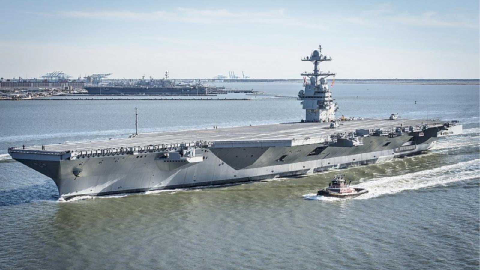 Lotniskowiec USS Gerald Ford USA