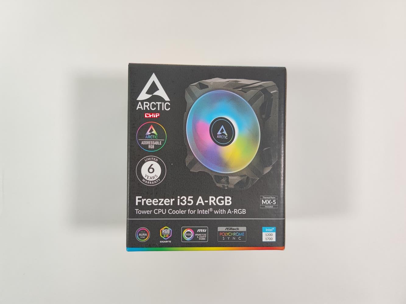 test Arctic Freezer i35 A-RGB, recenzja Arctic Freezer i35 A-RGB, opinia Arctic Freezer i35 A-RGB