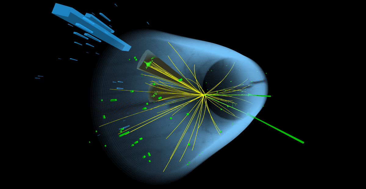 Zderzenia prowadzące do powstania bozonów Higgsa
