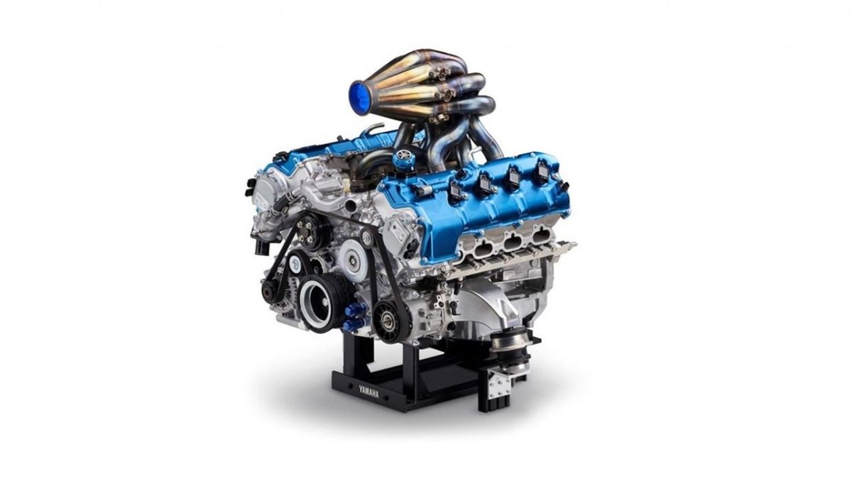 silnik V8 spalający wodór, Toyota, Yamaha