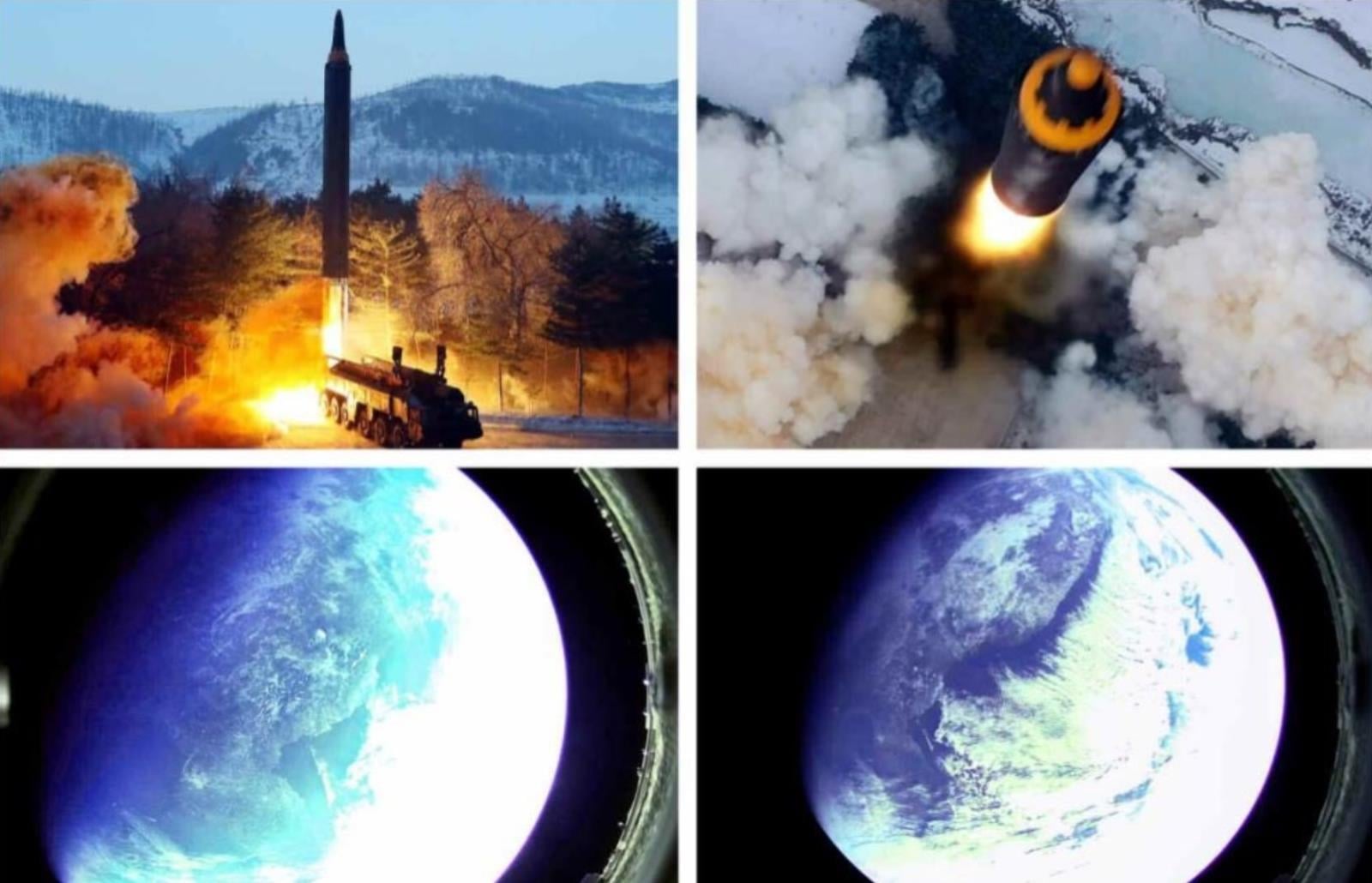 Korea Północna wystrzeliła swój największy pocisk, Hwasong 12, pocisk Hwasong 12,