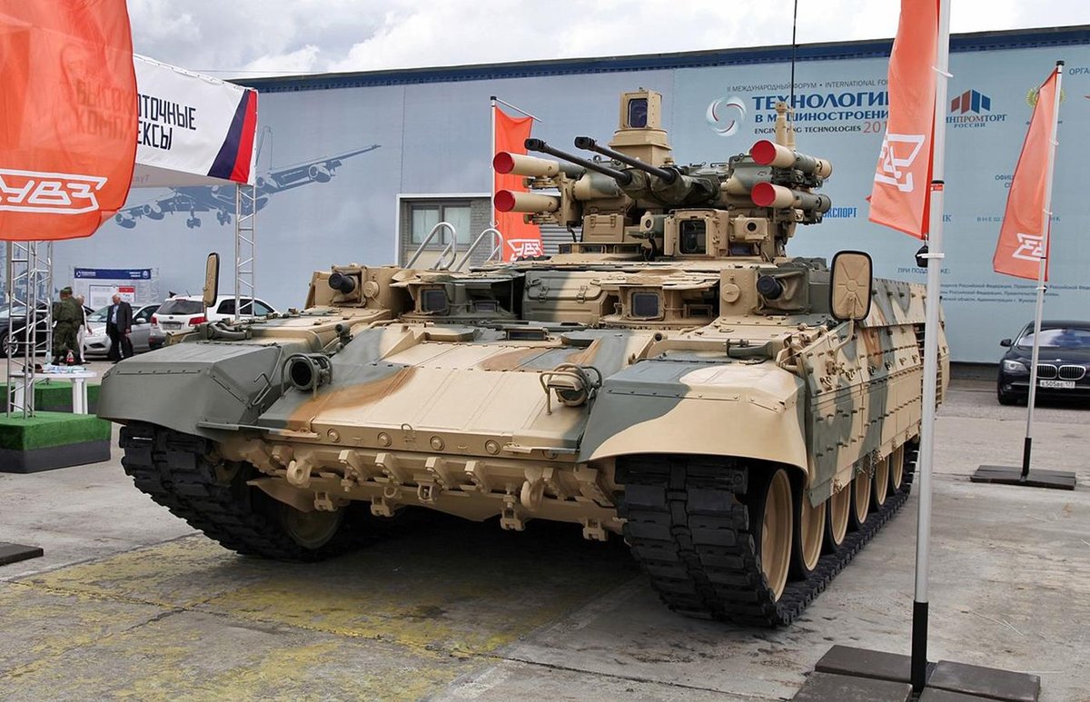 Rosyjskie Terminatory, BMPT, pojazdy wsparcia czołgów