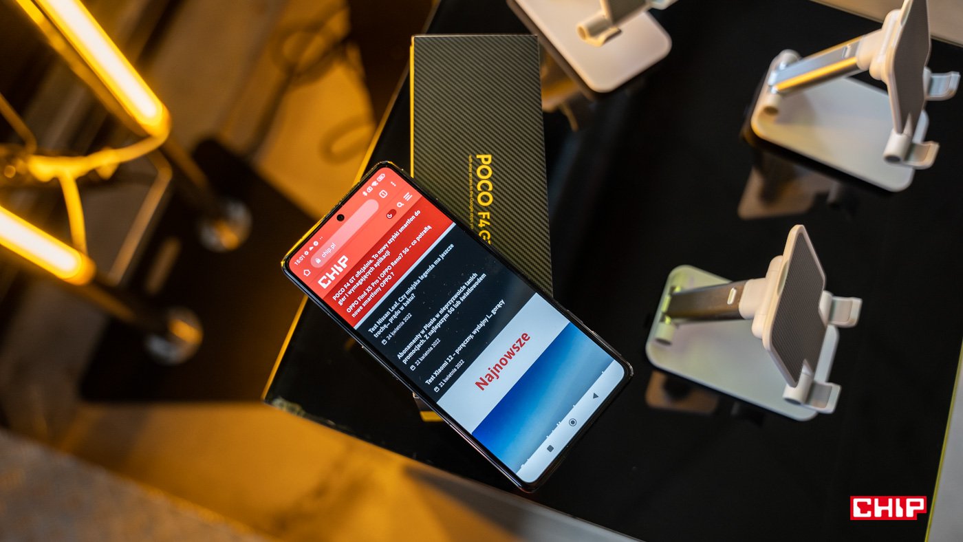 POCO F4 GT oficjalnie. To nowy szybki smartfon do gier i wymagających aplikacji