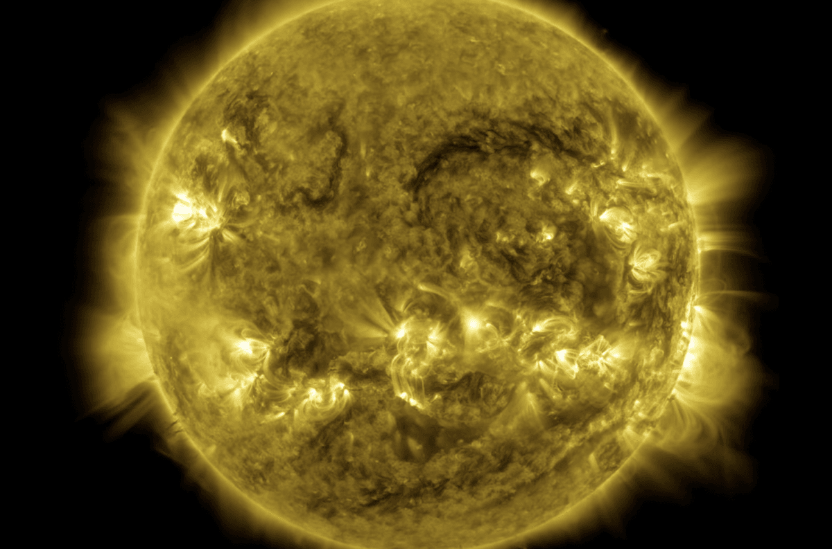 Słońce w obiektywie NASA

