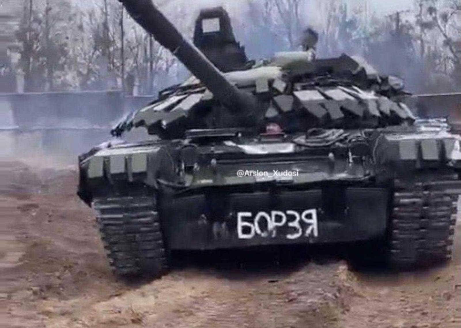 rosyjskiego czołgu T-72B3