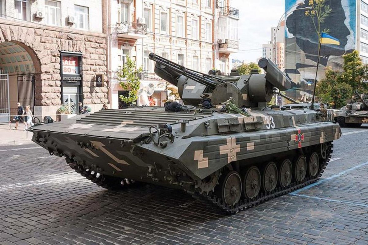 BMP-1TS, BMP 1TS, 1 TS, Ulepszyć grata i naprawić błędy ZSRR, jak Ukraina modernizuje BMP-1 do BMP-1TS