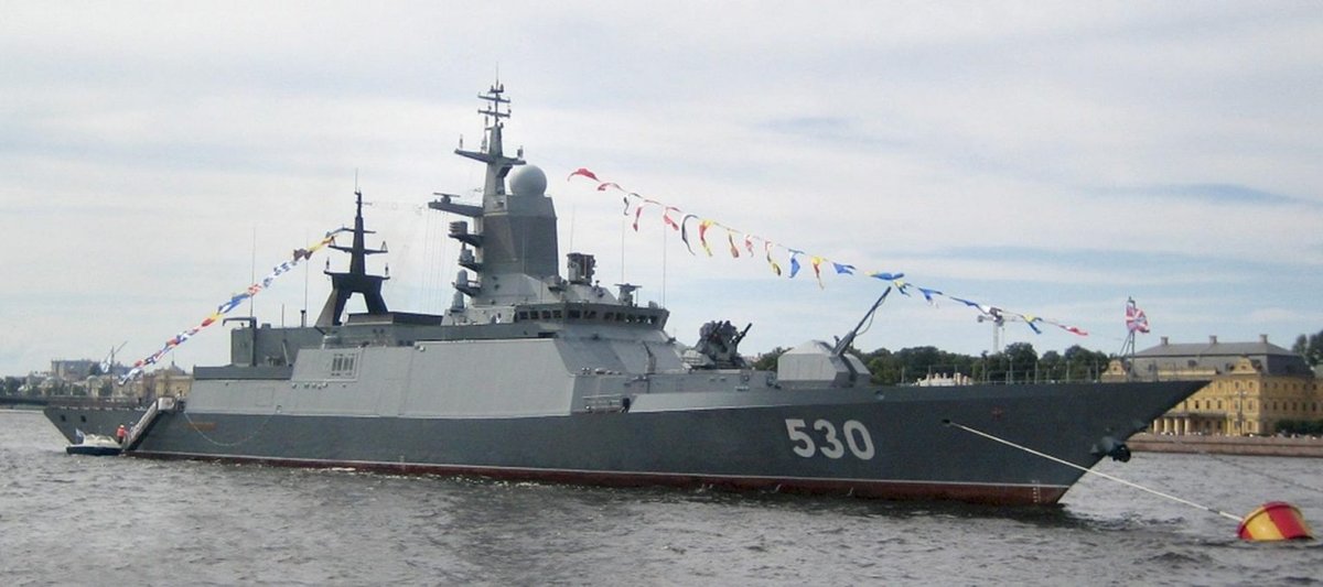 Kolejny rosyjski okręt przeszedł do fazy testów, nowej korwecie Projektu 20380, korwecie Projektu 20380