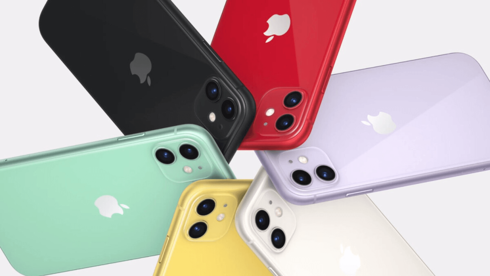 iPhone 11 w wielu kolorach