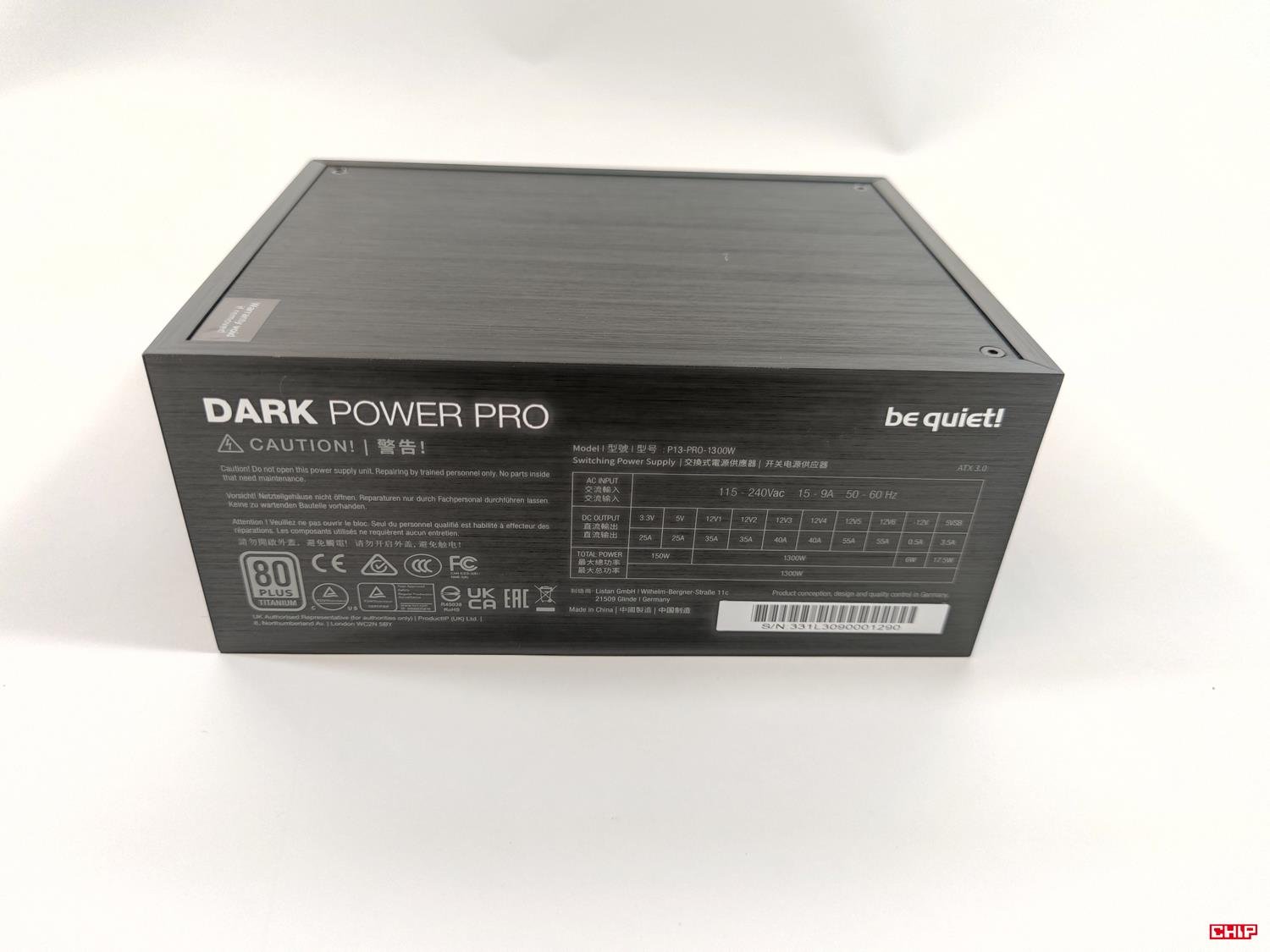test be quiet! Dark Power Pro 13 1300W, recenzja be quiet! Dark Power Pro 13 1300W, opinia be quiet! Dark Power Pro 13 1300W