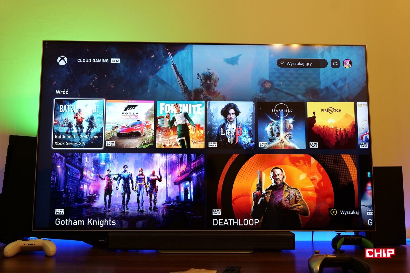 Graj w chmurze na TV bez konsoli i PC! Testujemy aplikację