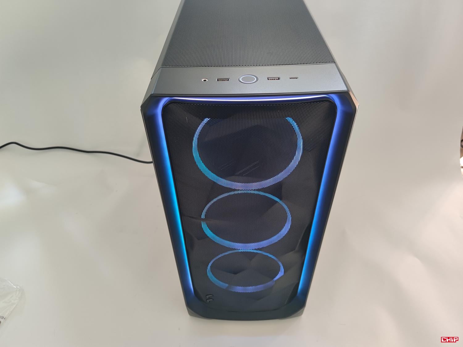 test Fractal Design Meshify 3 Ambience Pro RGB Black TG Light Tint, recenzja Fractal Design Meshify 3 Ambience Pro RGB Black TG Light Tint, opinia Fractal Design Meshify 3 Ambience Pro RGB Black TG Light Tint