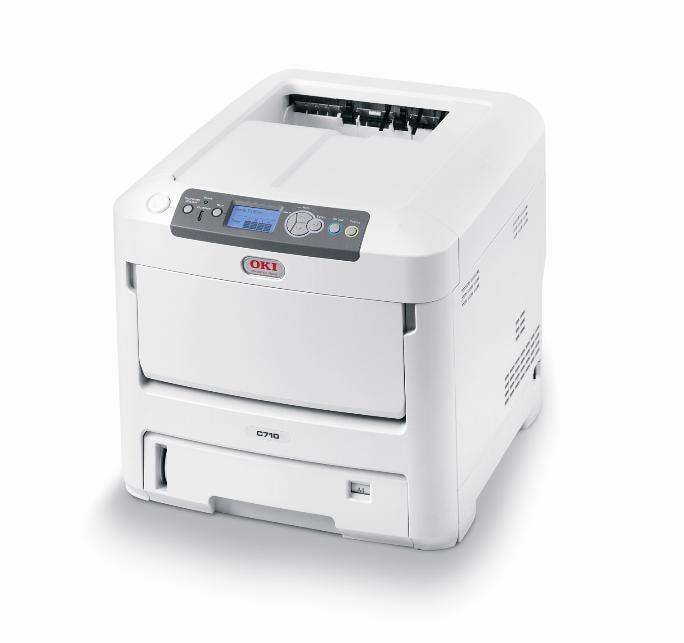 Prosta, solidna i kompaktowa konstrukcja OKI C710