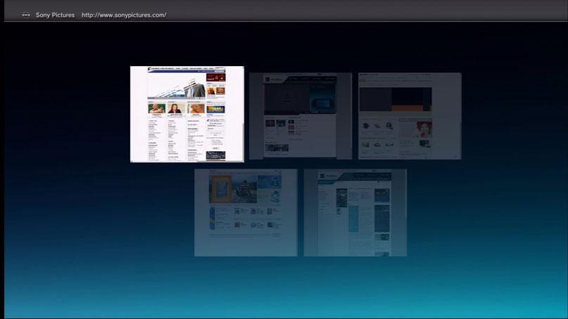 Przeglądarka w Sony Playstation 3