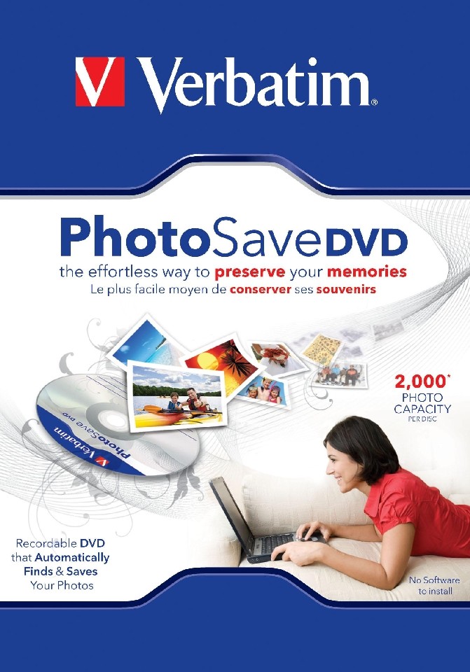 PhotoSave DVD uruchamia się automatycznie po włożeniu płyty do napędu