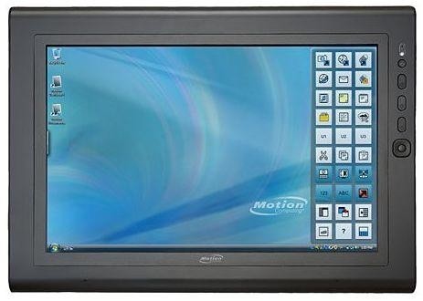 Tablet PC Motion J3400 waży 1,6 kilograma z jedną baterią, lub 1,8 kilograma z dwiema bateriami