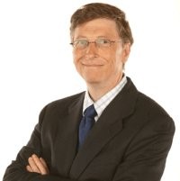 Bill Gates, najbogatszy człowiek świata, zajmujący się prowadzeniem fundacji charytatywnej